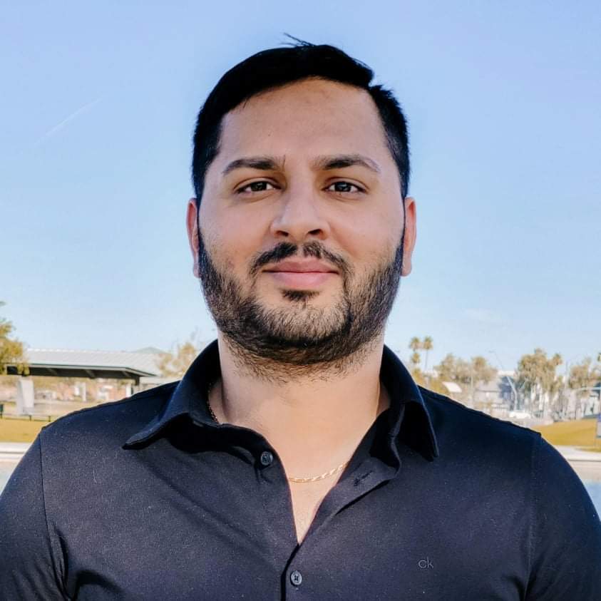 [headshot] image of satisfied customer shaking hands with company representative (for a fintech company)