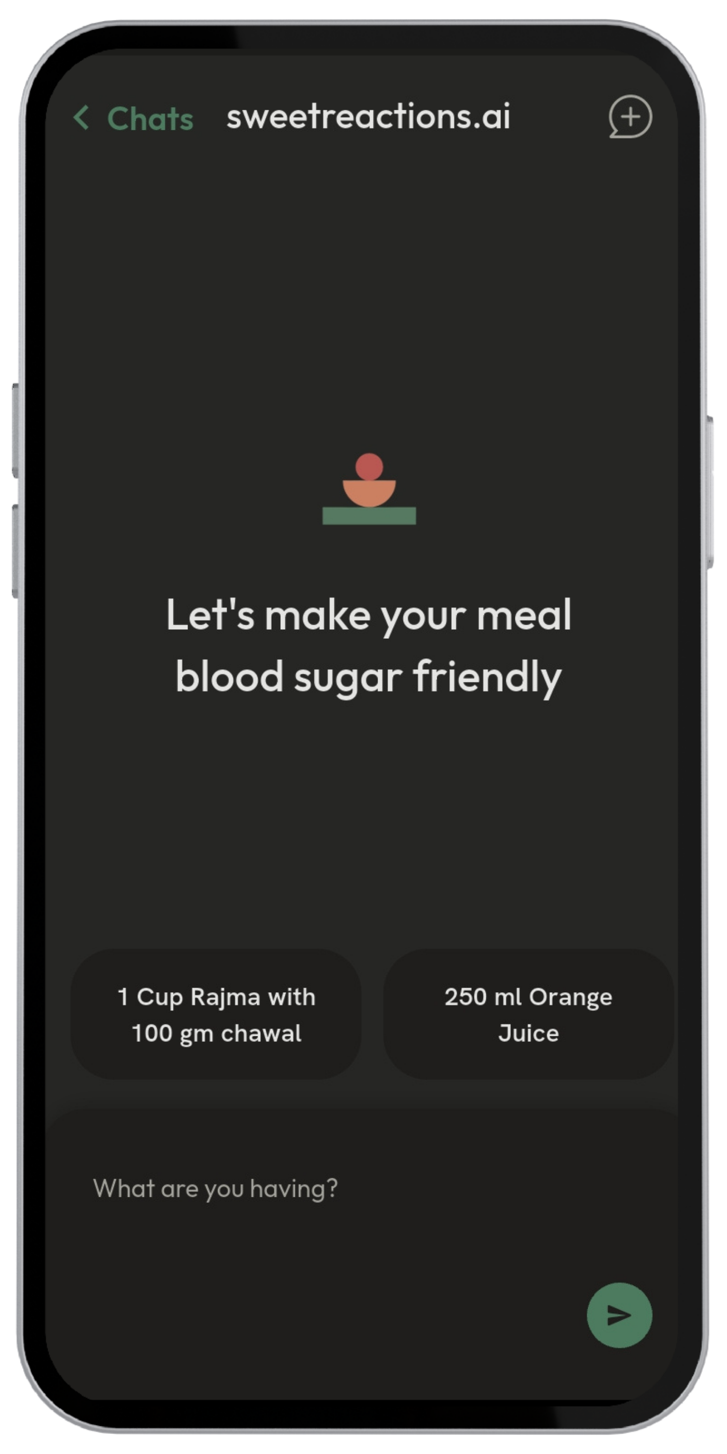 sweetreactions.ai app