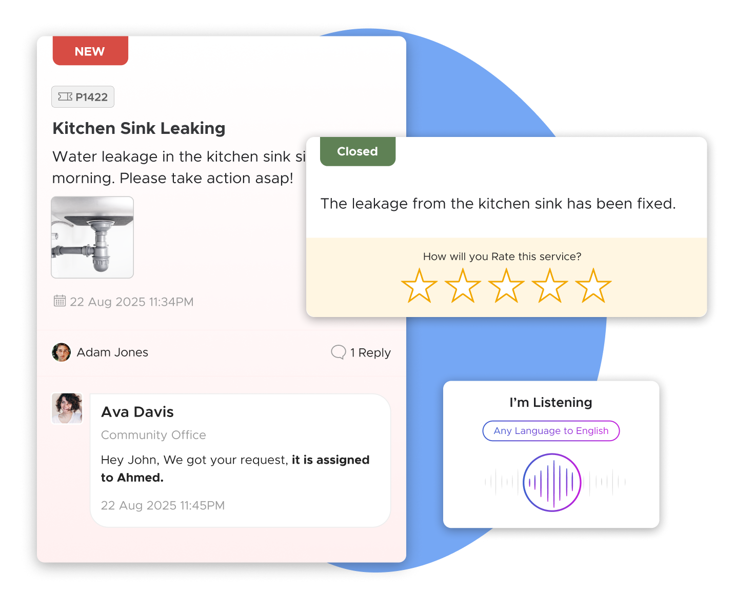 AI Powered Helpdesk - My Unit