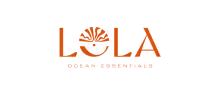 Logo with orange cat face above text 'LOLA' and smaller text below in stylized font.