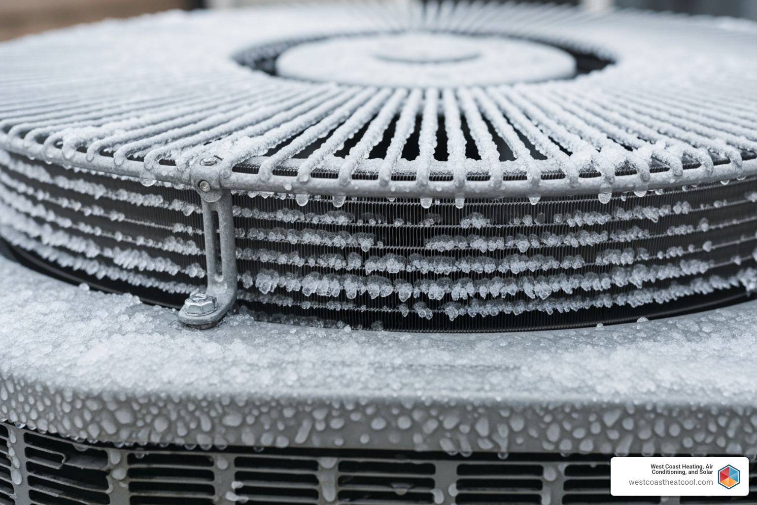 AC unit with ice - Air conditioning problems