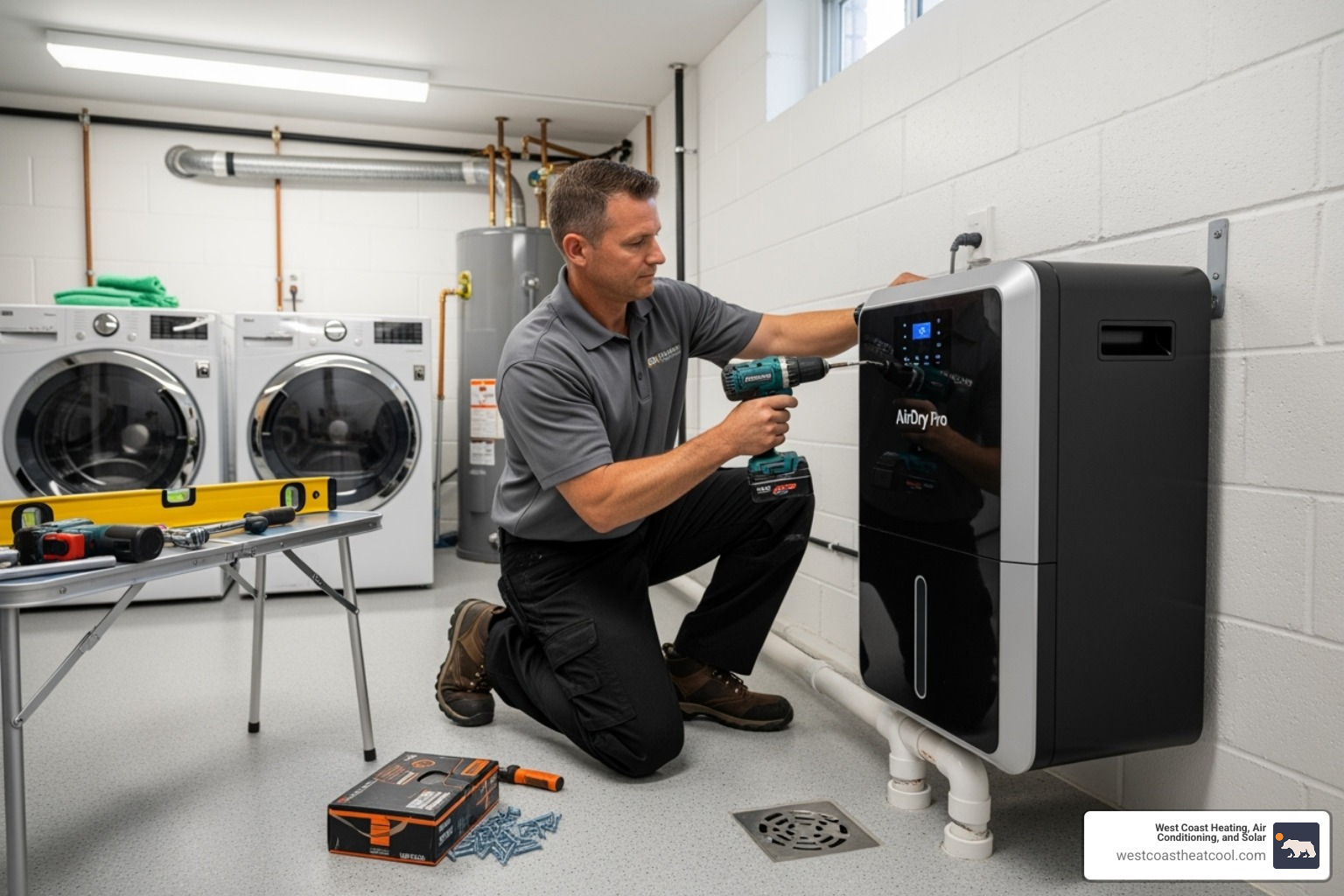 Dehumidifier Install Poway: Optimal Comfort 30-50%