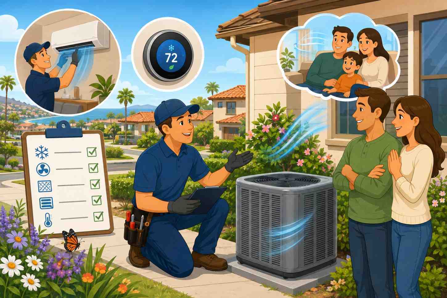 Trusted HVAC & Solar Services in San Diego County | West Coast Heating Air Solar