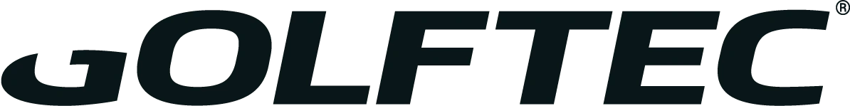 GOLFTEC logo in the color black