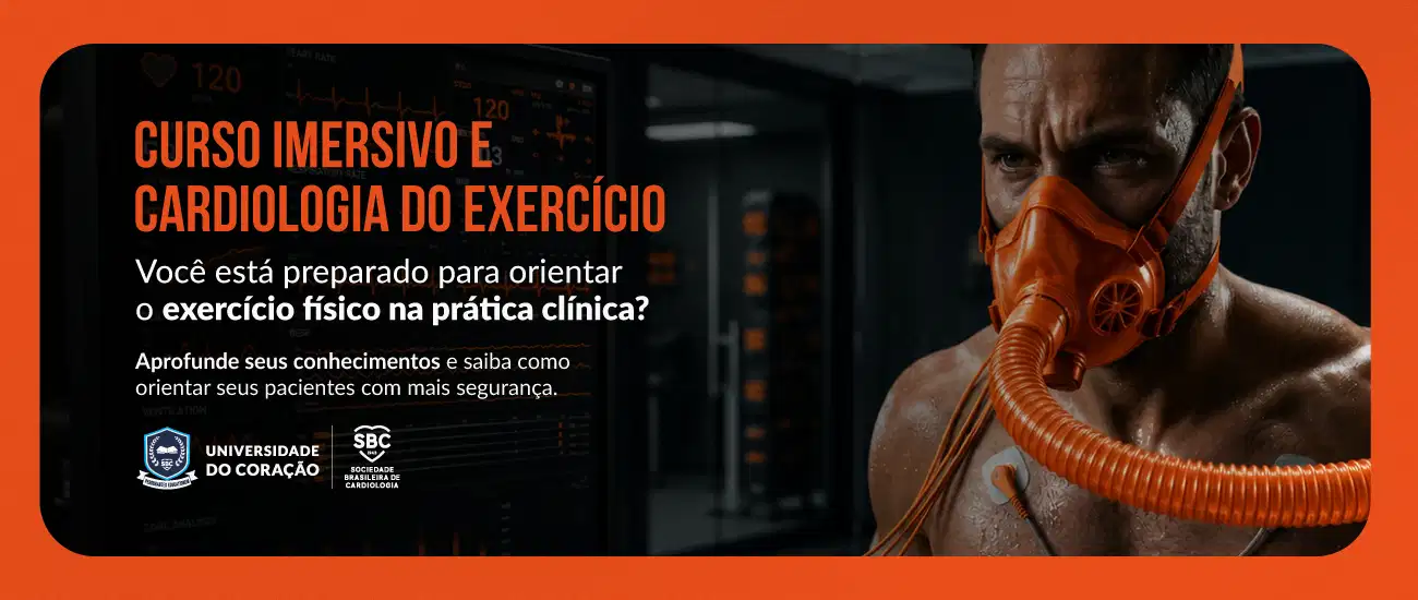 Banner da nova série ABC Spotlight Videocast da SBC, episódio 2 sobre cardiomiopatia hipertrofíca, com Murilo Foppa autor convidado e Jorge Torreão moderador, disponível em vídeo e Spotify.
