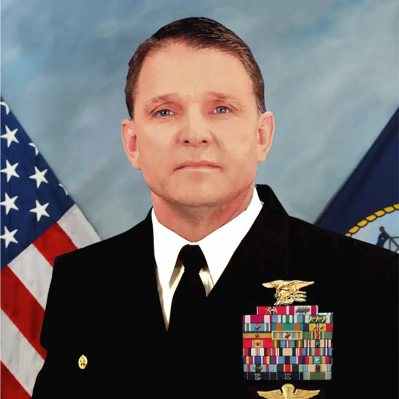 a portrait of ed gallrein in military uniform