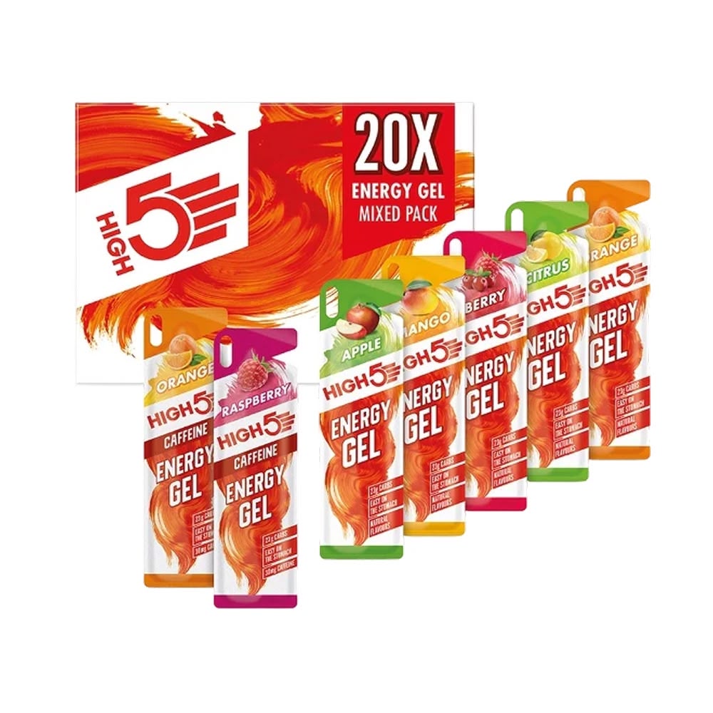 Energy Gel Mixed Flavour Pack - High Five