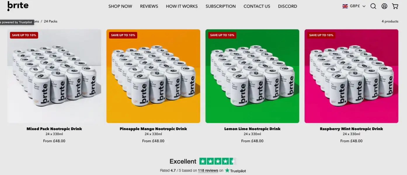 Mon Avis sur Brite Boissons Electrolytes 2025 : Focus et Énergie Naturelle