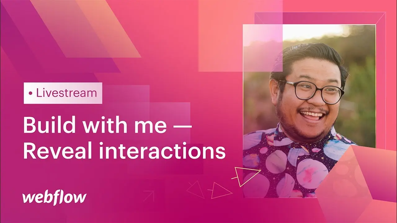 Create 5 image reveal Webflow interactions