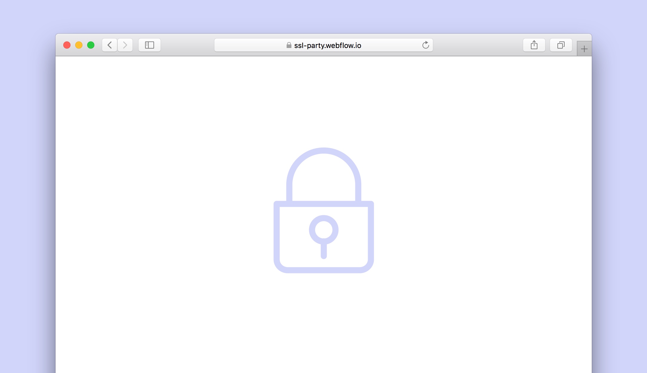 Enable SSL on webflow.io staging domains