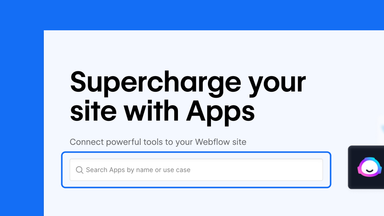 Latest updates to Webflow Apps