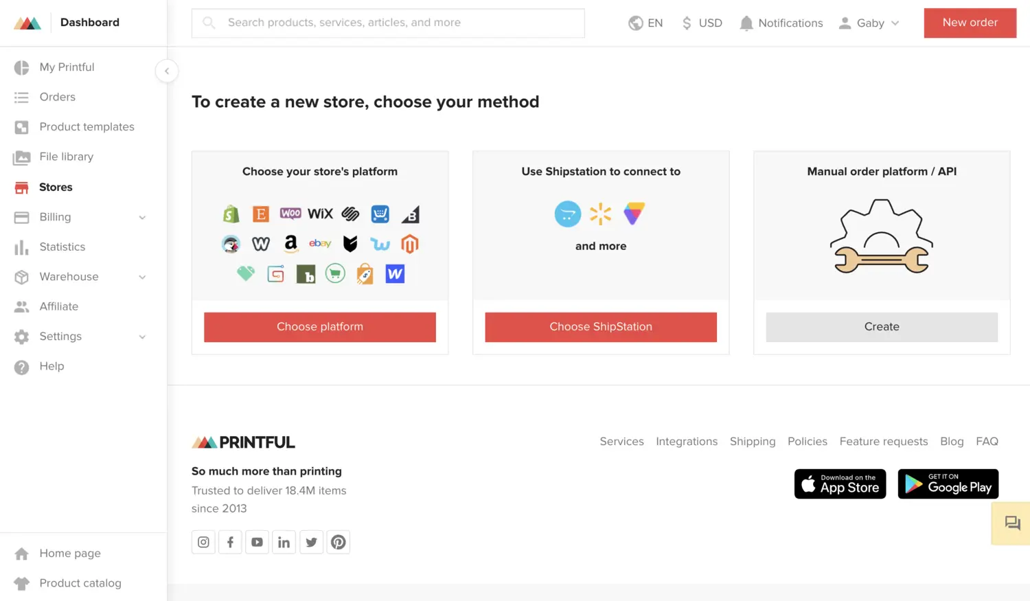 Announcing a new integration with Printful