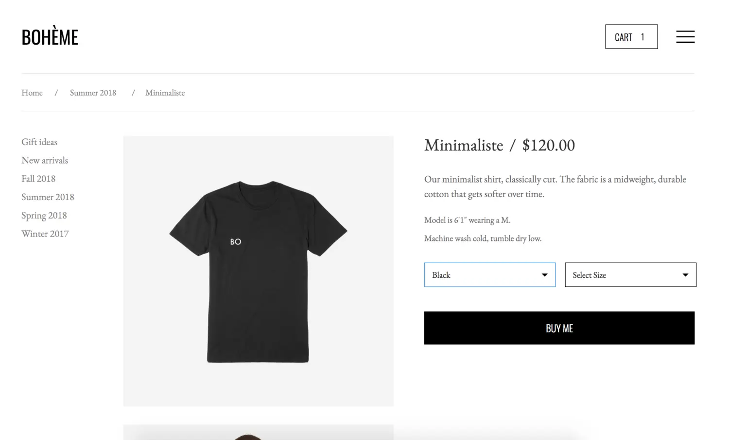 Sell multiple variants of the same product