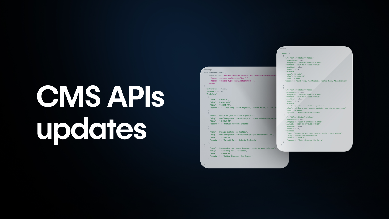 CMS APIs now support bulk operations
