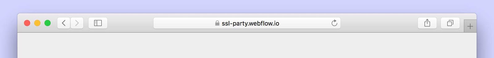 Staging sites, SSL edition.