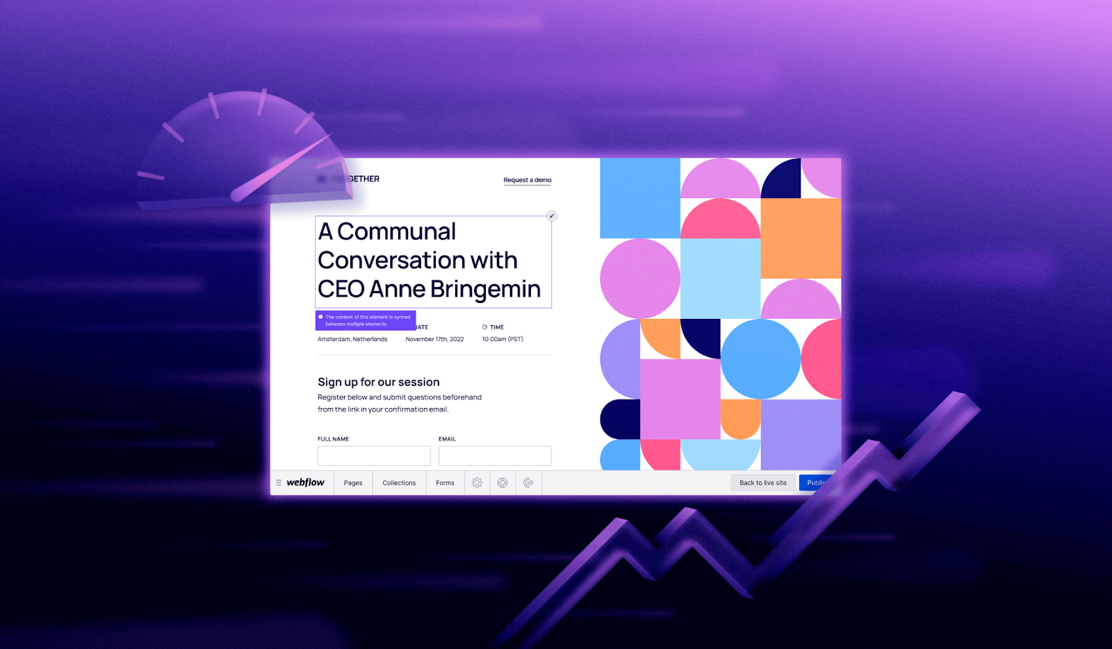 Customers with large sites will experience a number of performance improvements in the Editor.