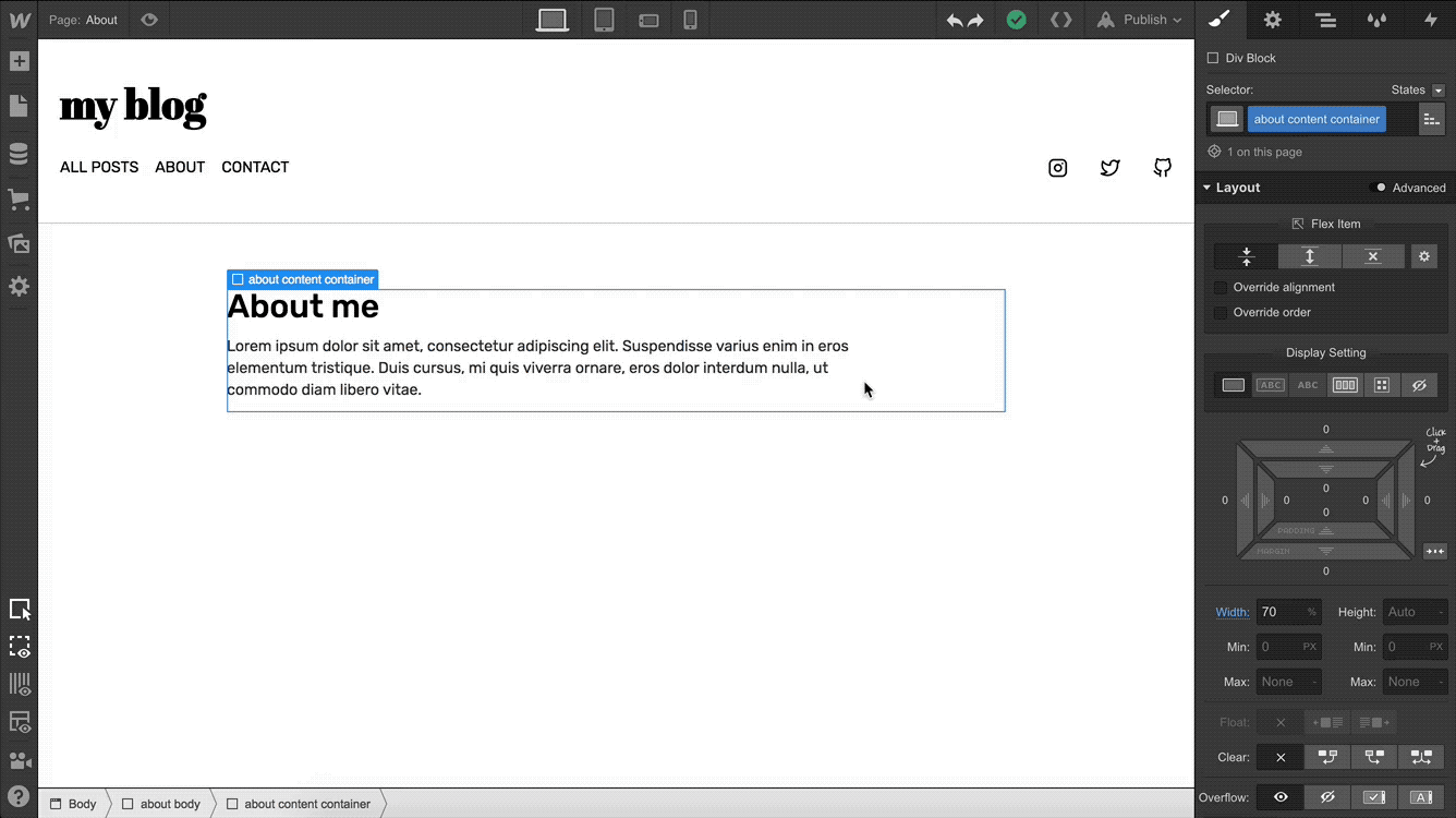 The new YouTube element adds additional playback controls.