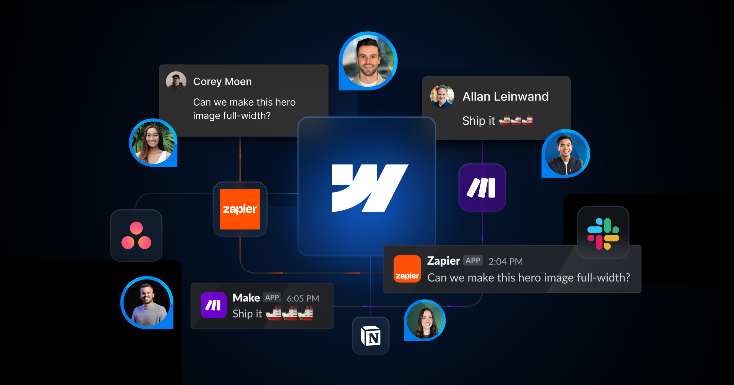 Teamwork gets an upgrade: a new commenting experience in Webflow
