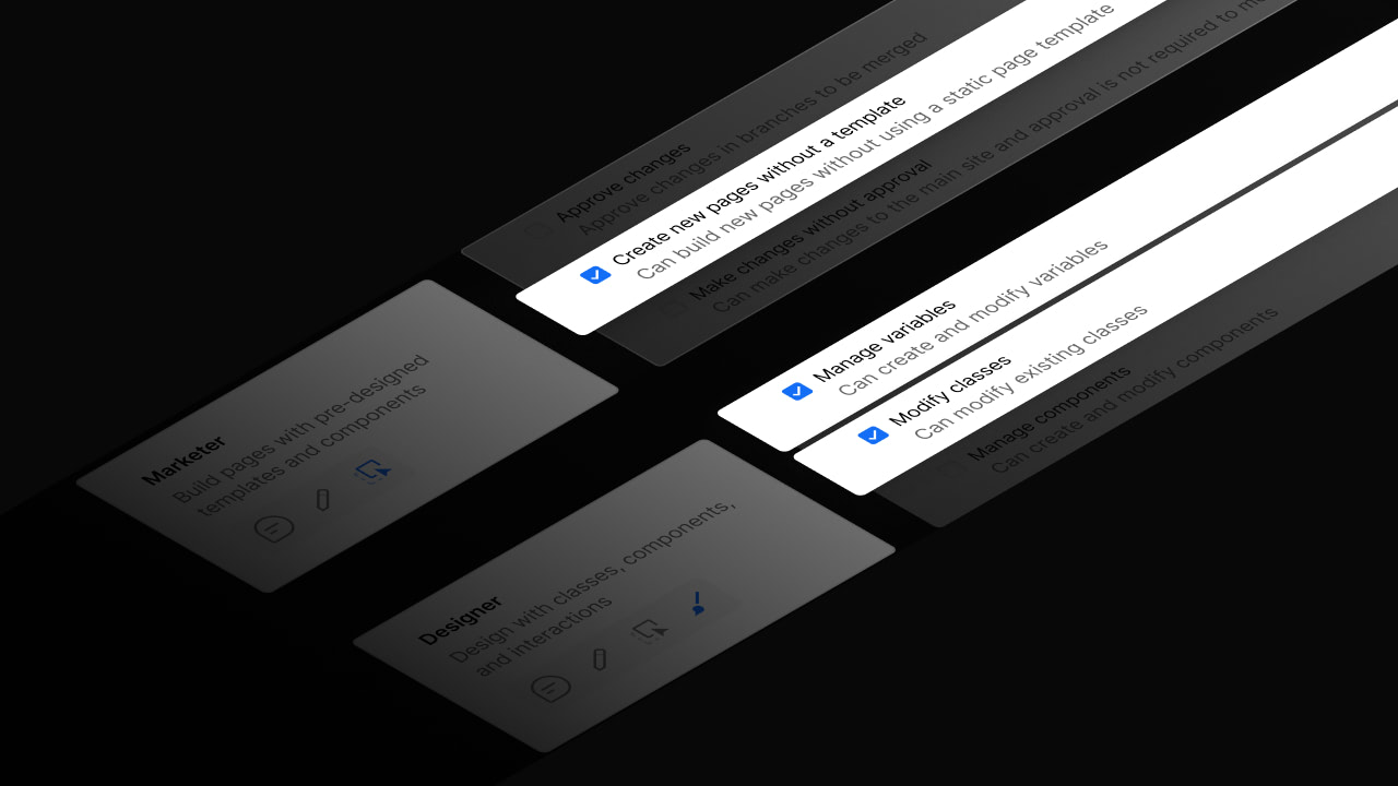 New custom roles permissions