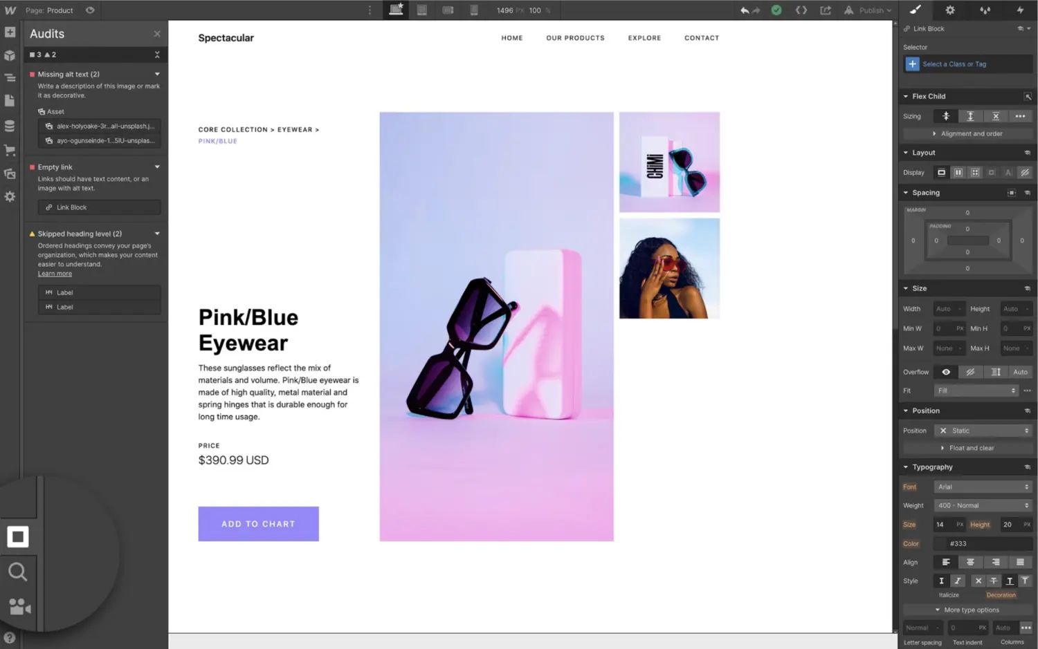 Find and fix accessibility issues with new Audit panel