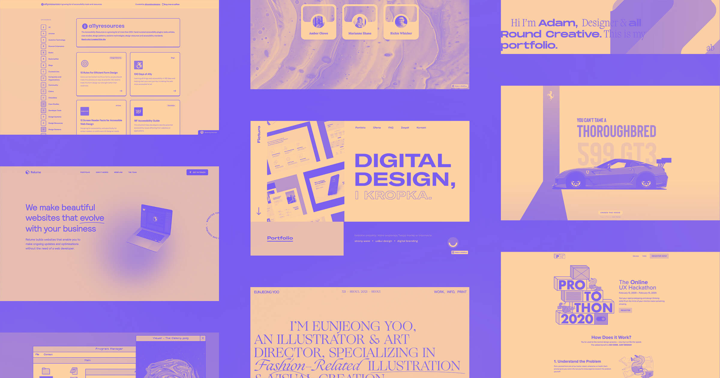 15 featured Webflow projects: February 2021