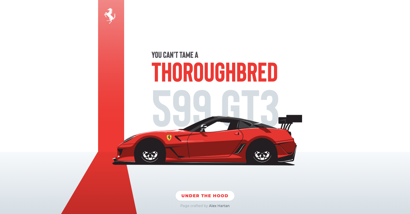 ferrari GT3 website