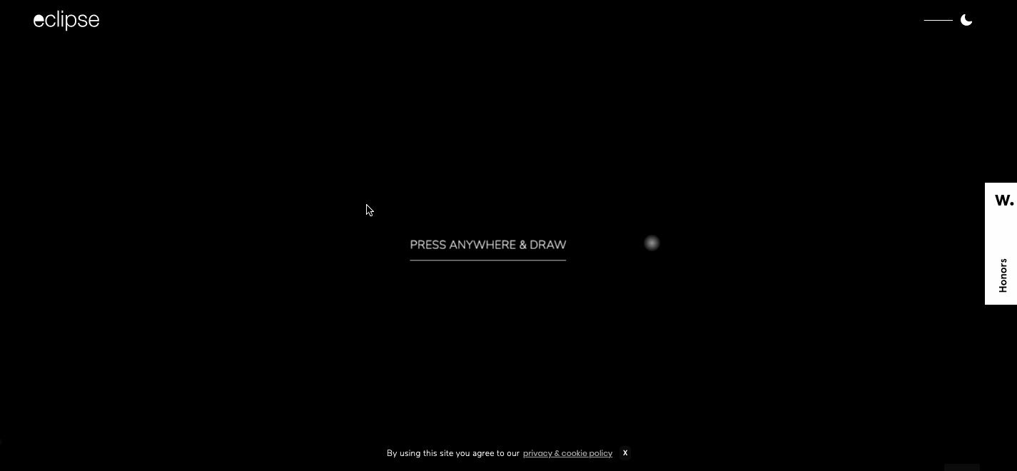 Eclipse homepage. 