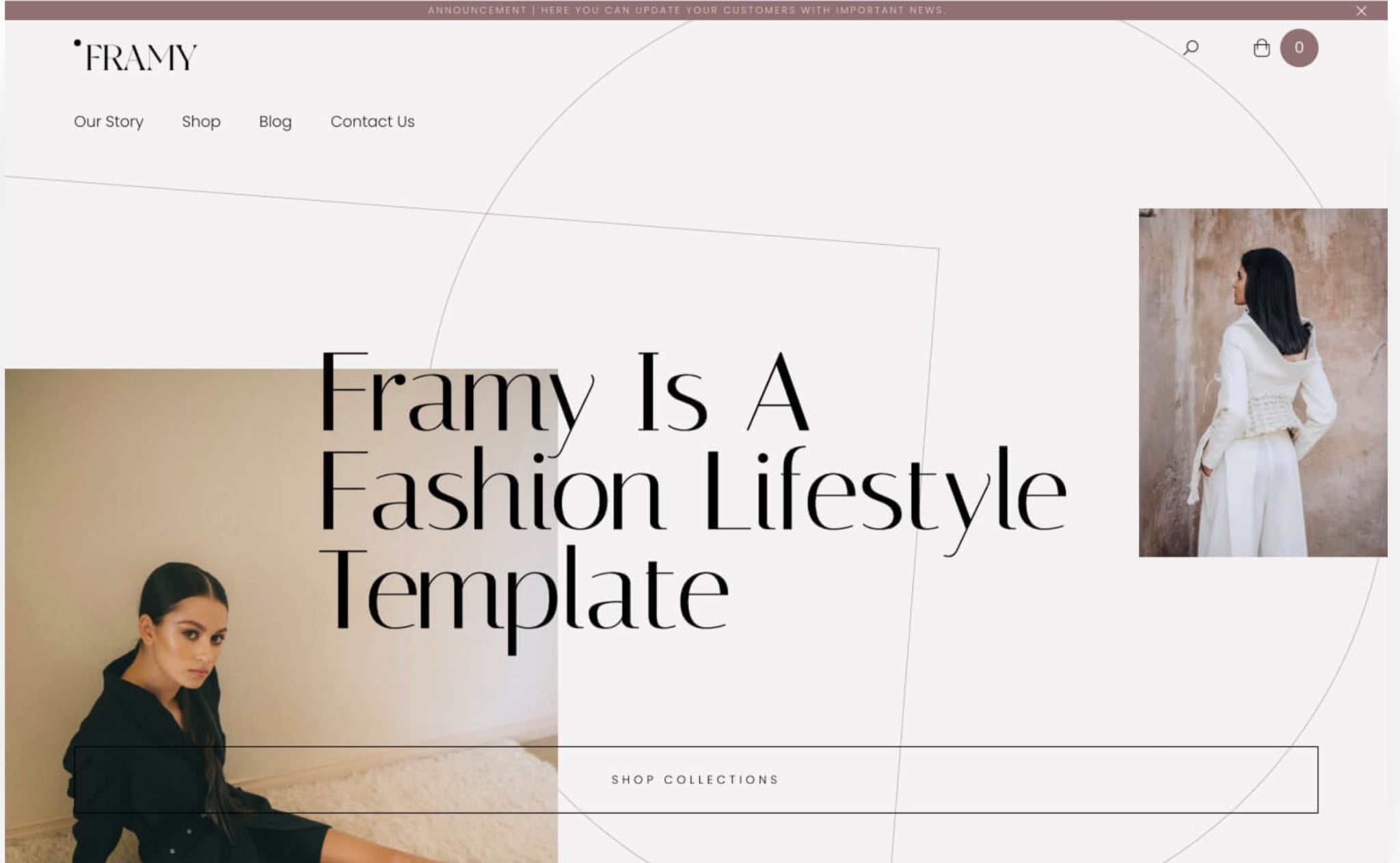 An image of the Framy Template.