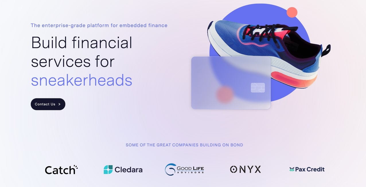 An image that shows off the different types of companies that use Bond.