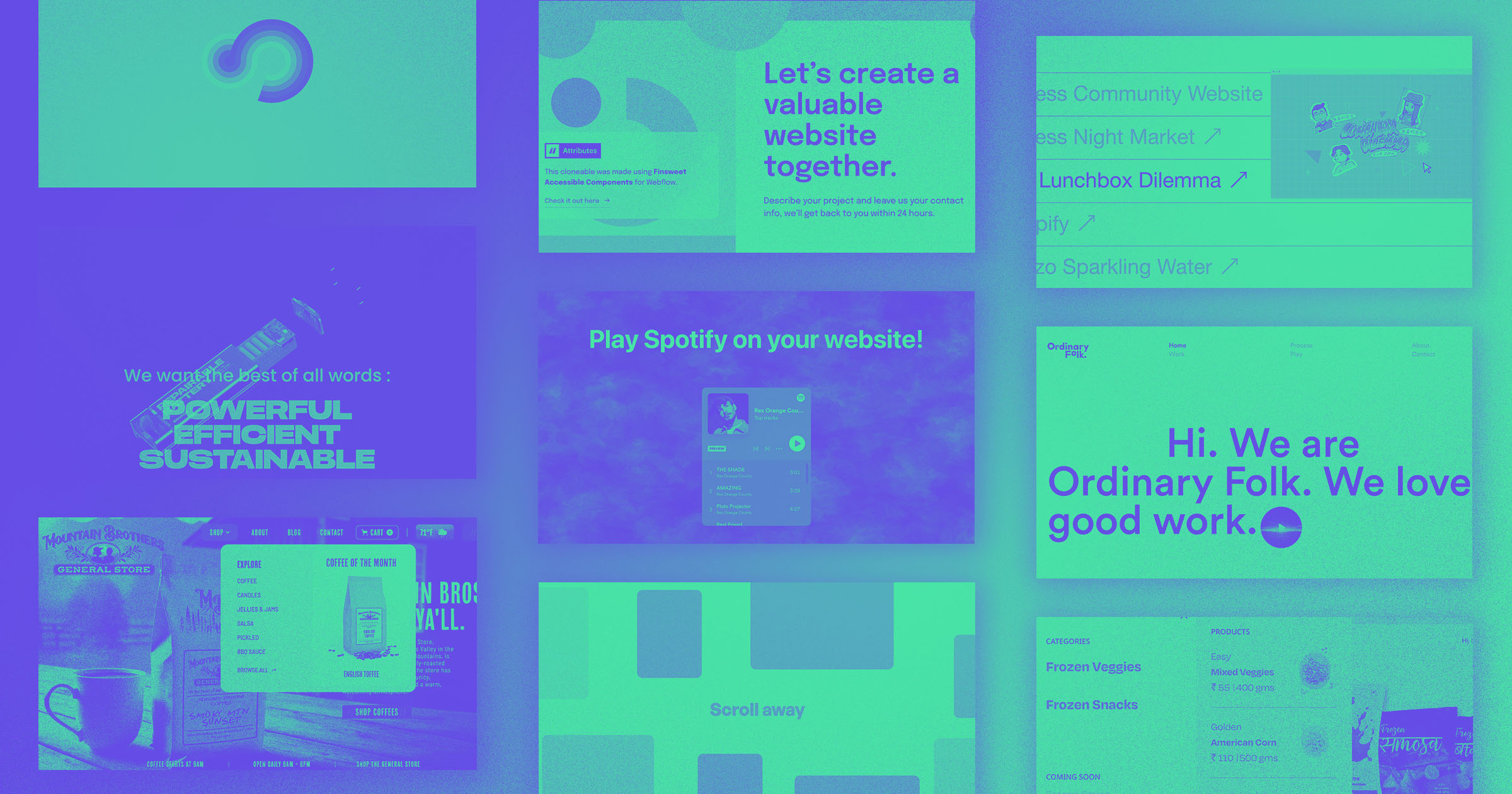 February 2023 Projects: ecommerce design, helpful cloneables, and smooth interactions