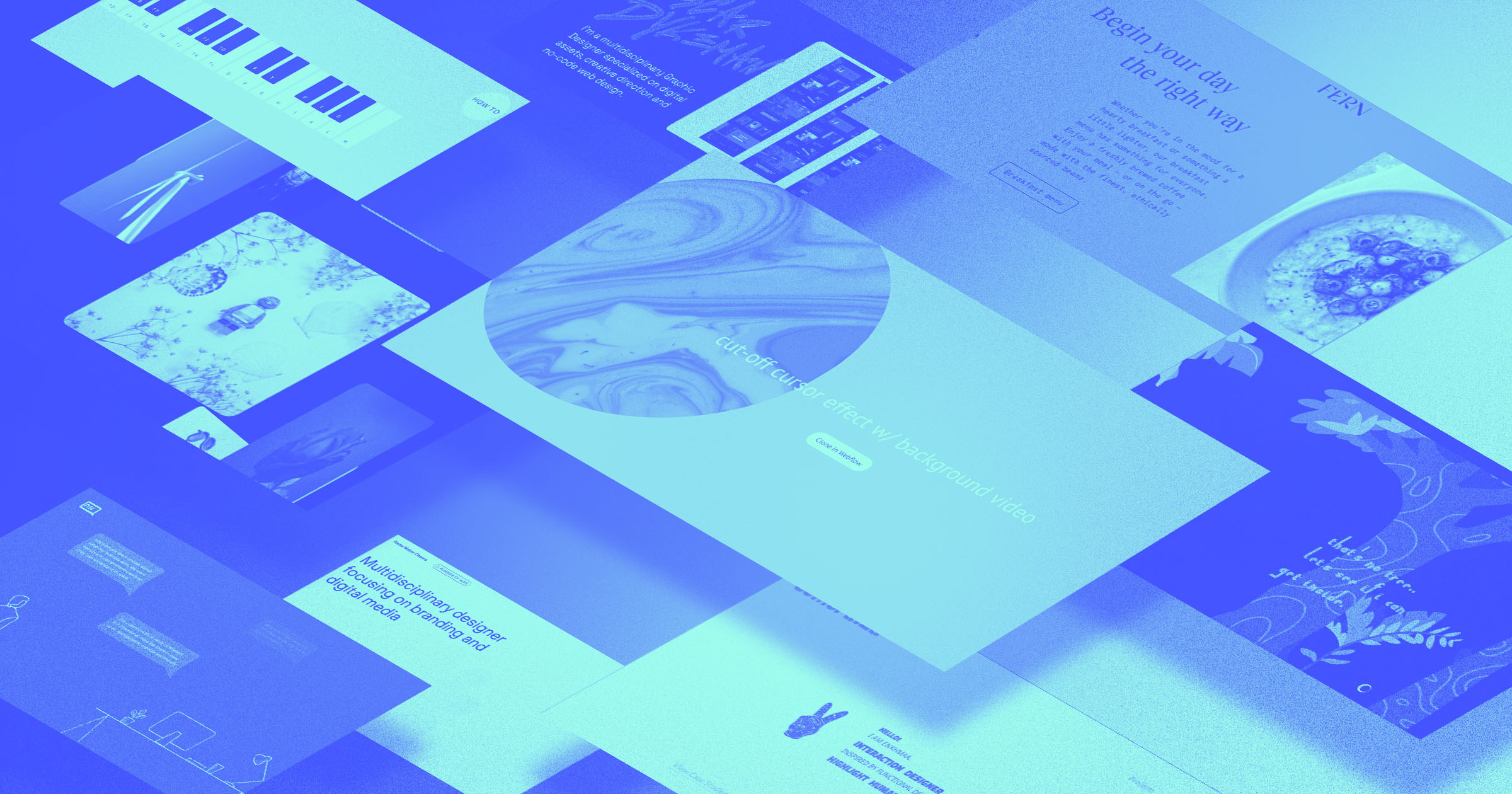 March 2023 projects: portfolios, interactive cloneables, and story-focused design