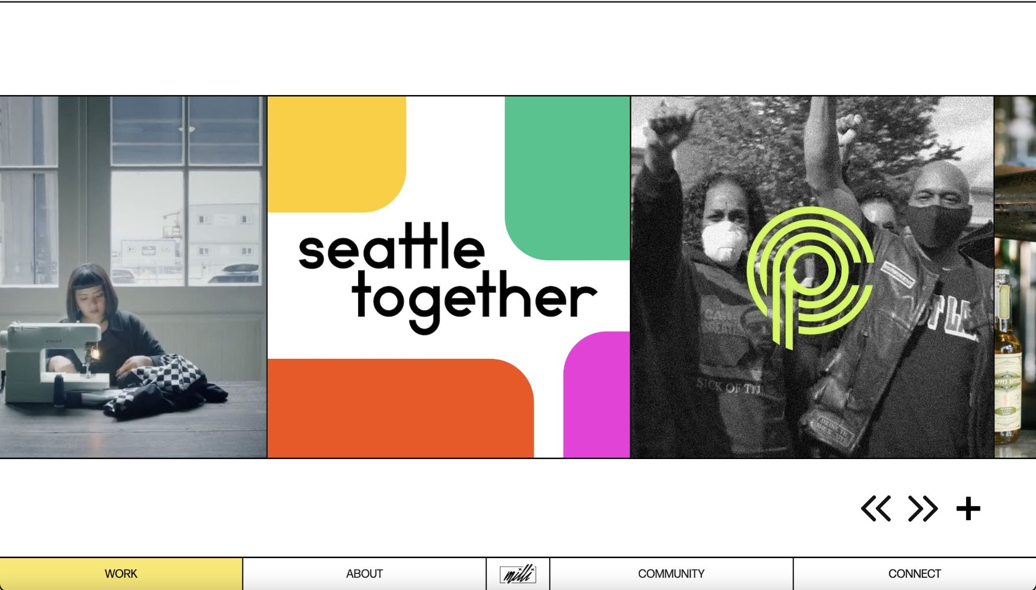 An image of Milli Agency's featured work.