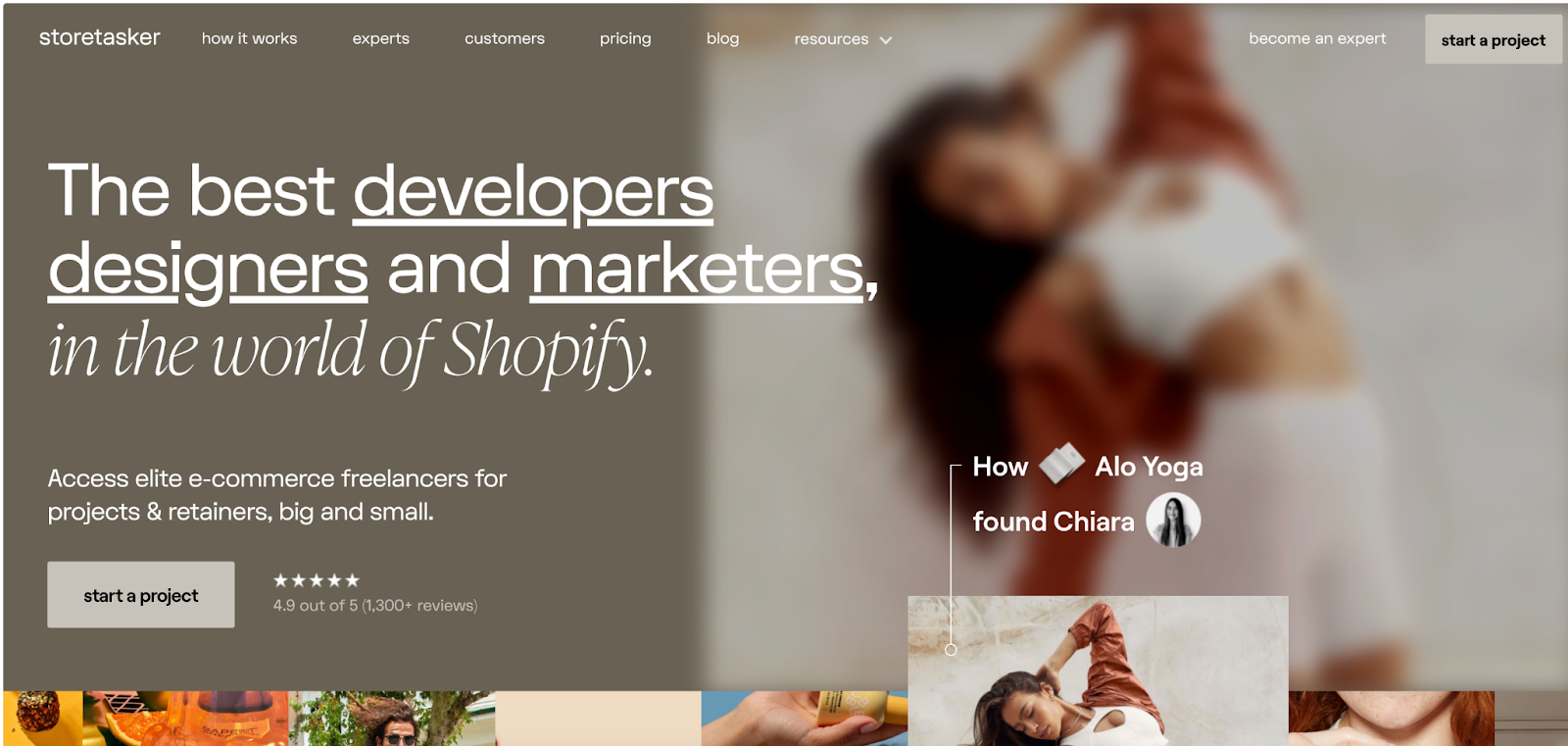 Screenshot of Storetasker