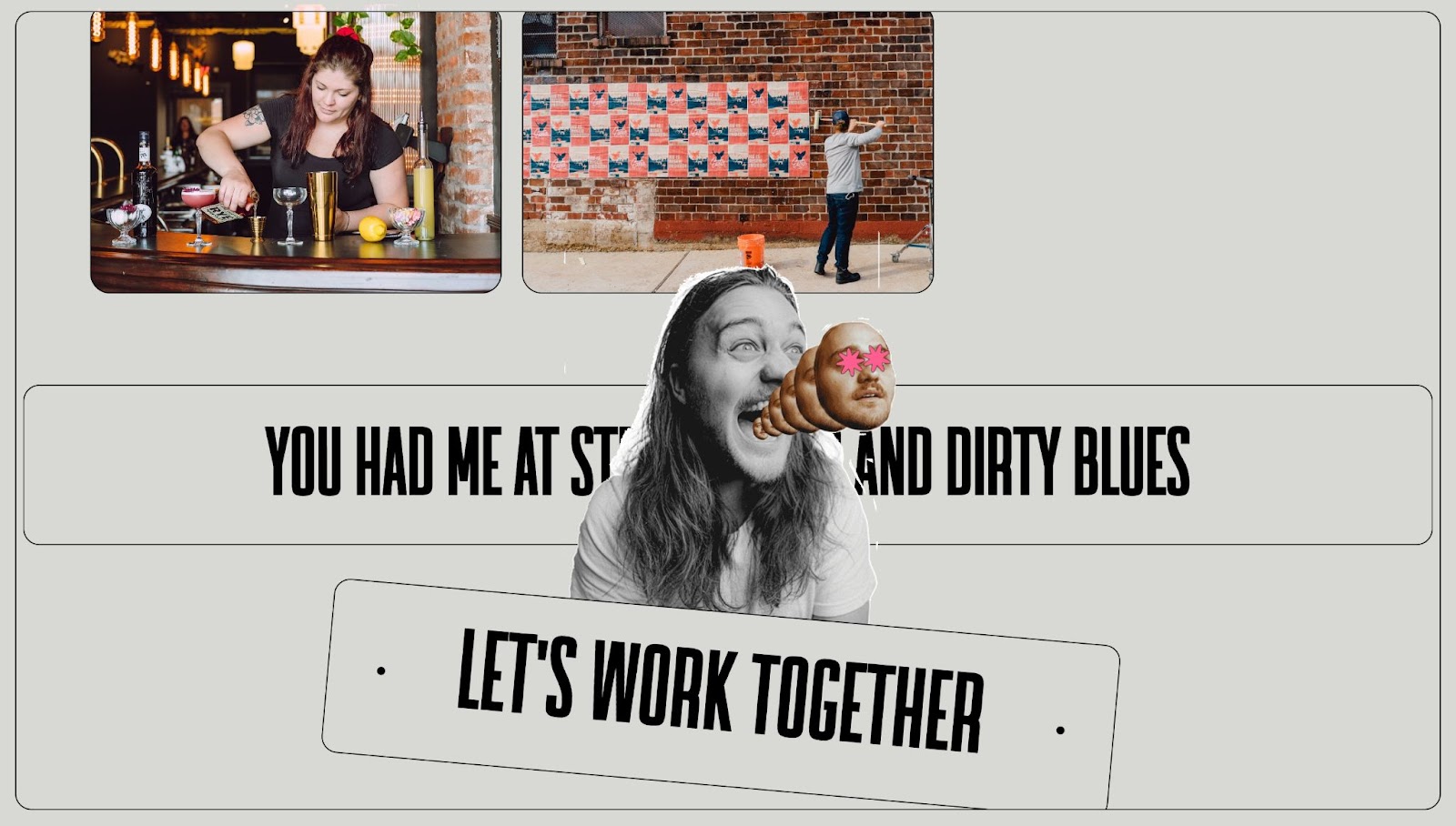 Jordan Bauer’s creative portfolio site