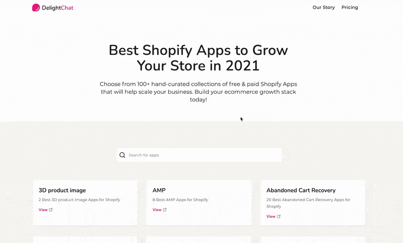 300-plus programmatic SEO pages, generated using Webflow CMS API