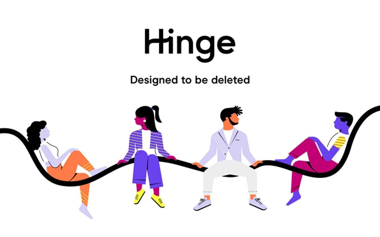An image of Hinge's illustration style.