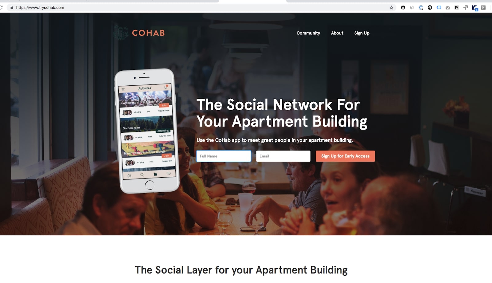 cohab website