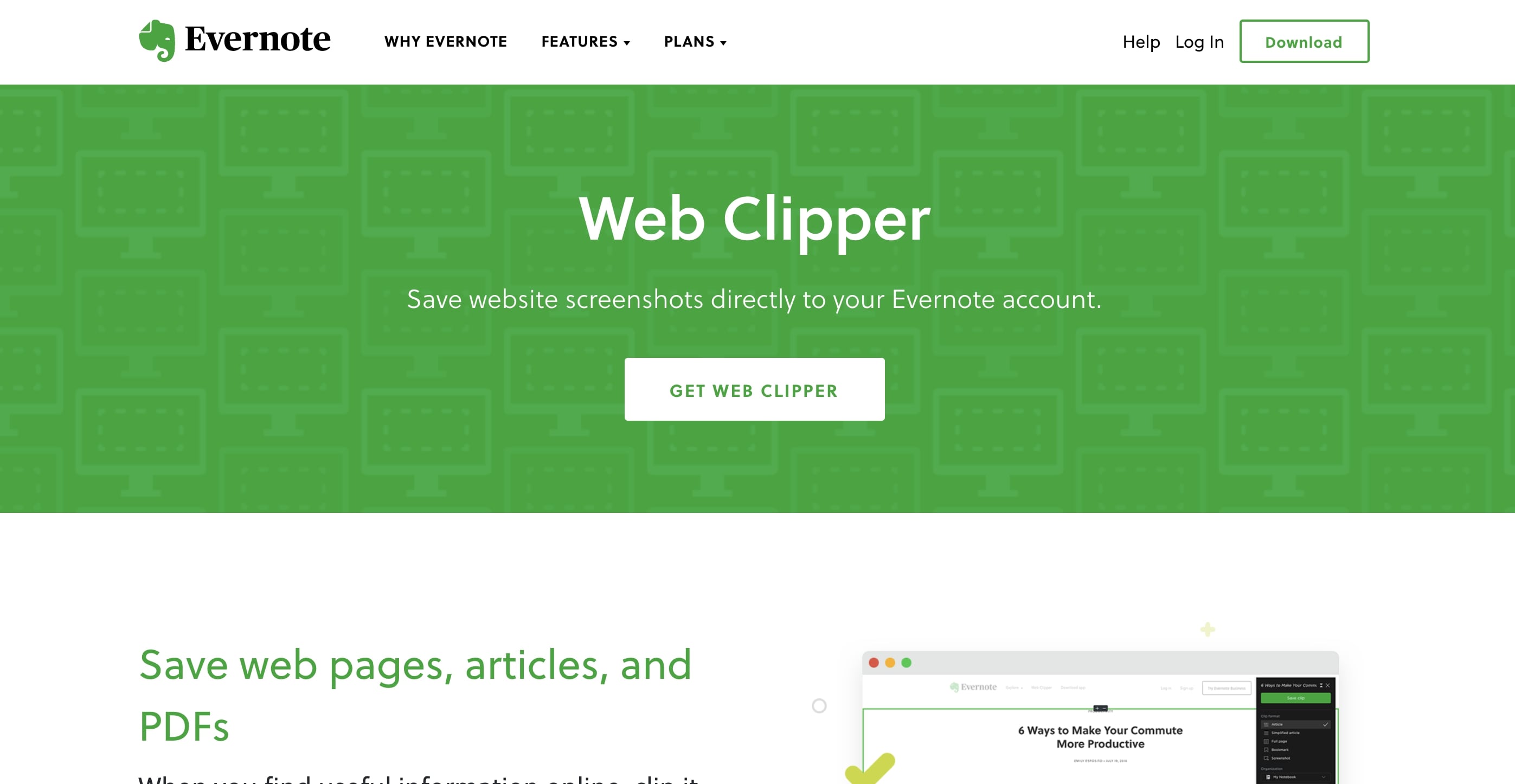 web clipper chrome extension by evernote