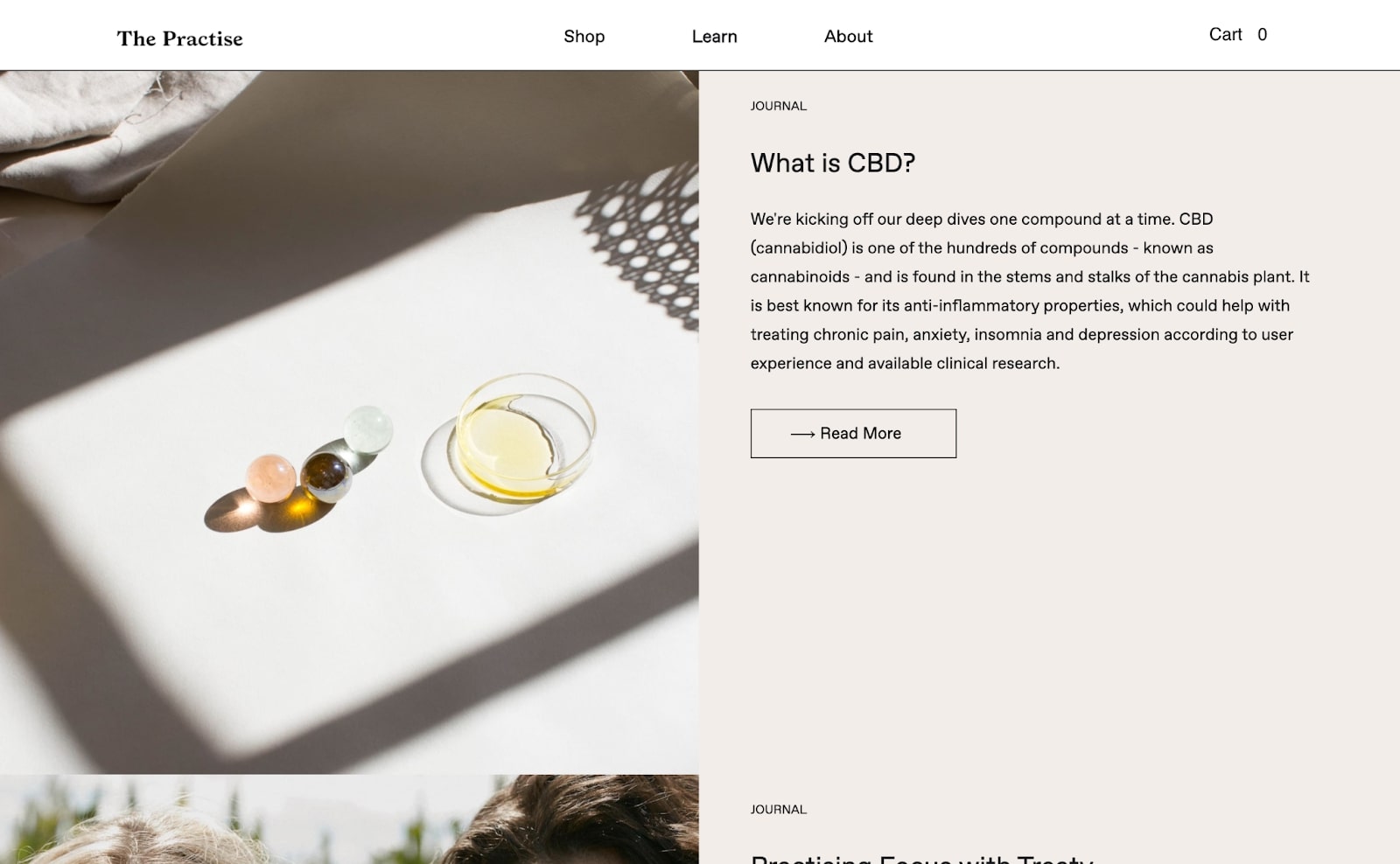 An image of The Practise's blog.