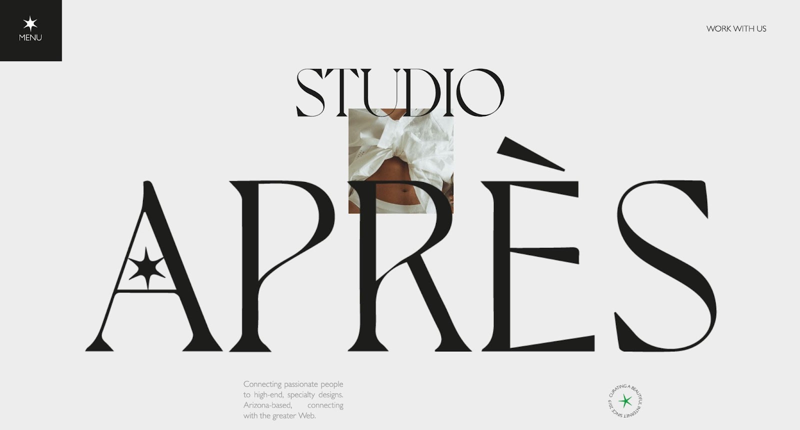 An image of Studio Apres' site.