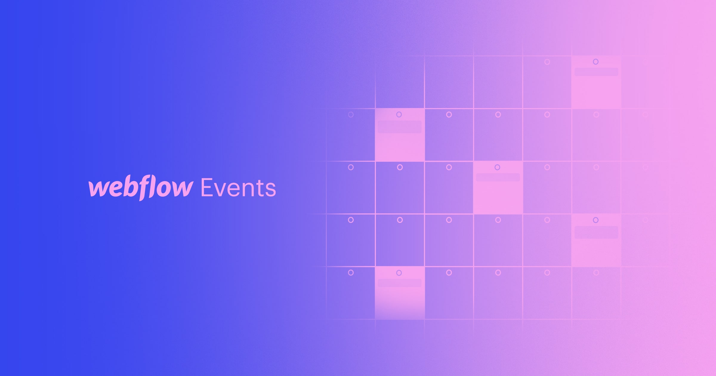 Webflow events: July 2021