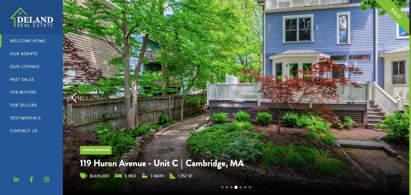 deland real estate website