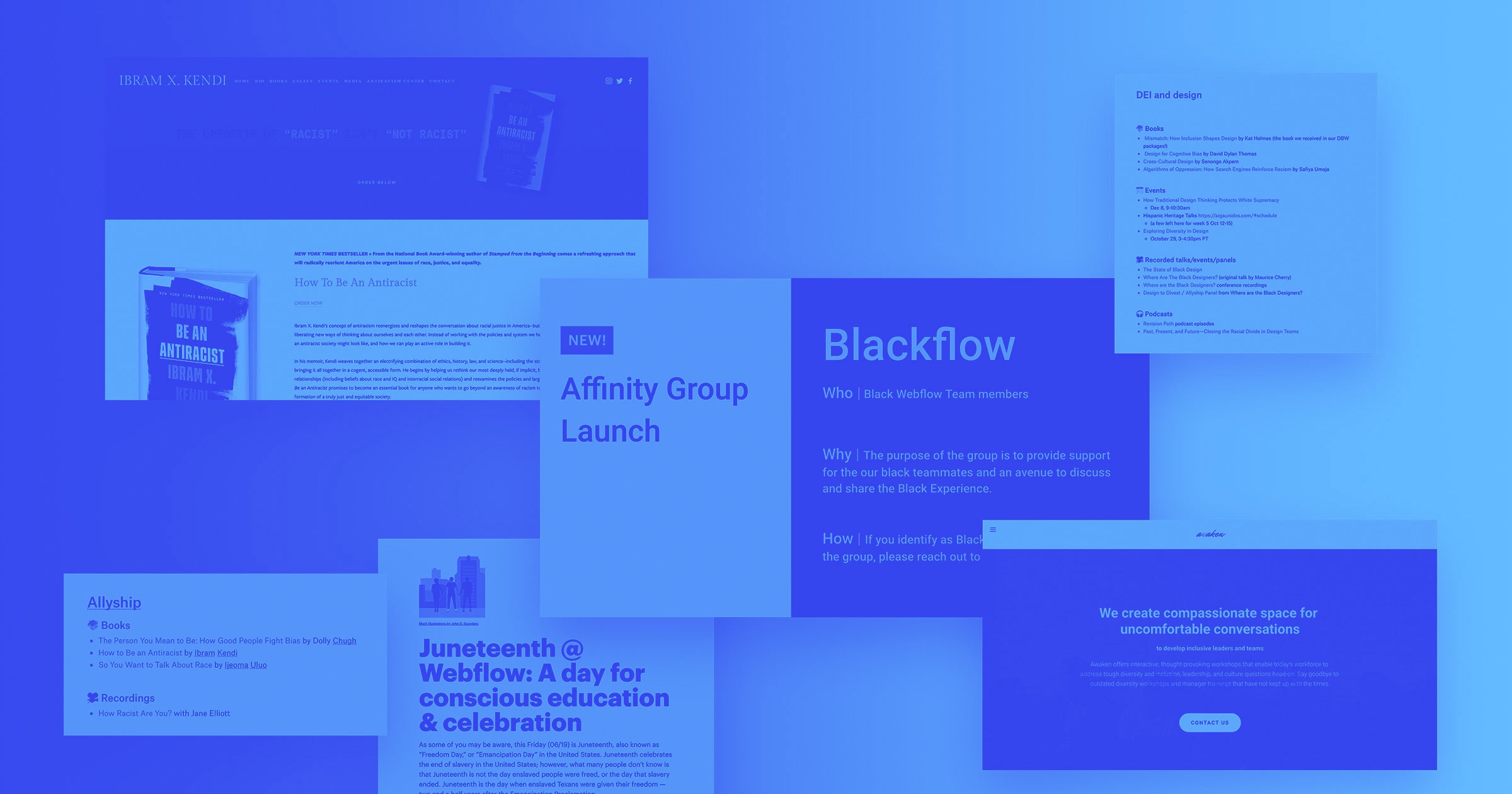 An update on Webflow’s anti-racism journey