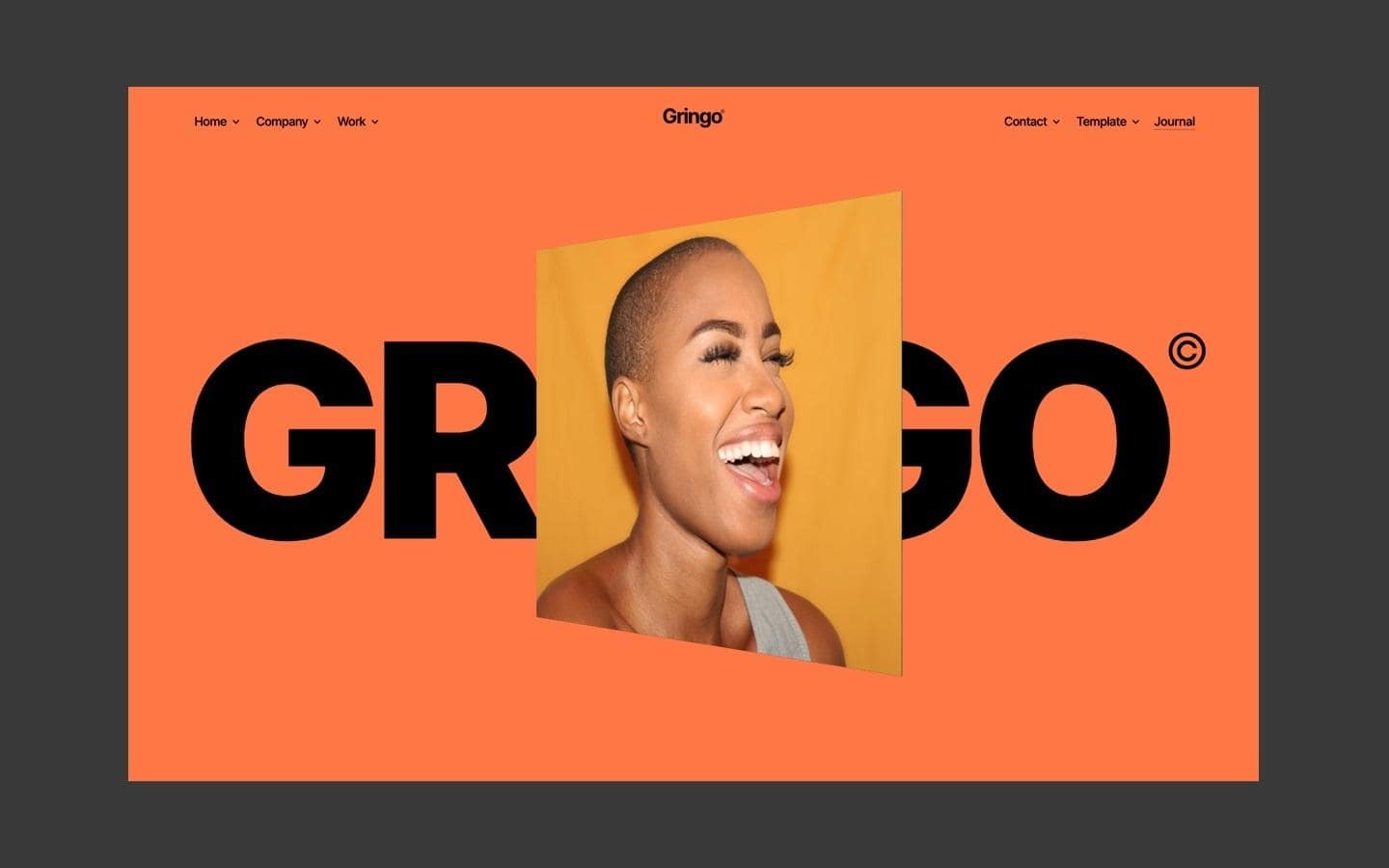 An image of the Gringo template.