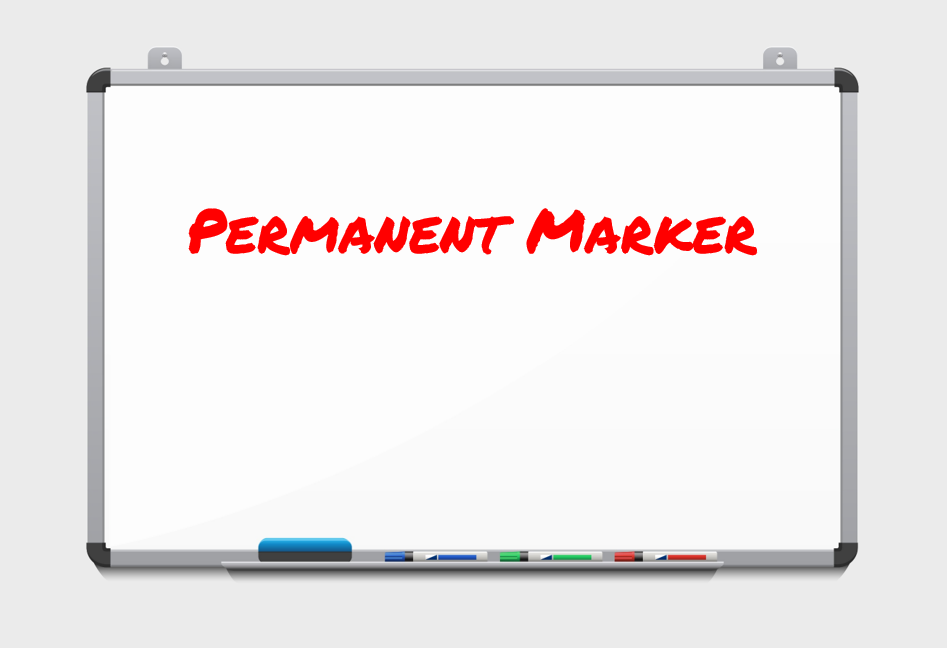 Permanent Marker font sample