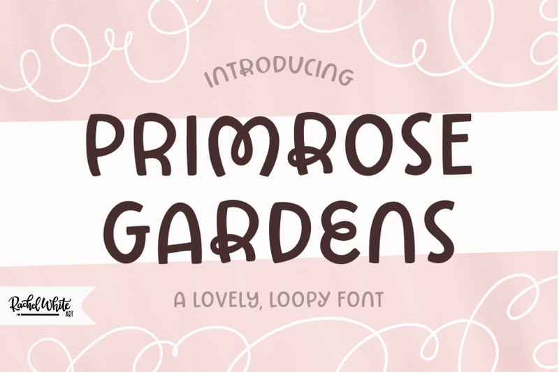 Primrose Gardens font sample