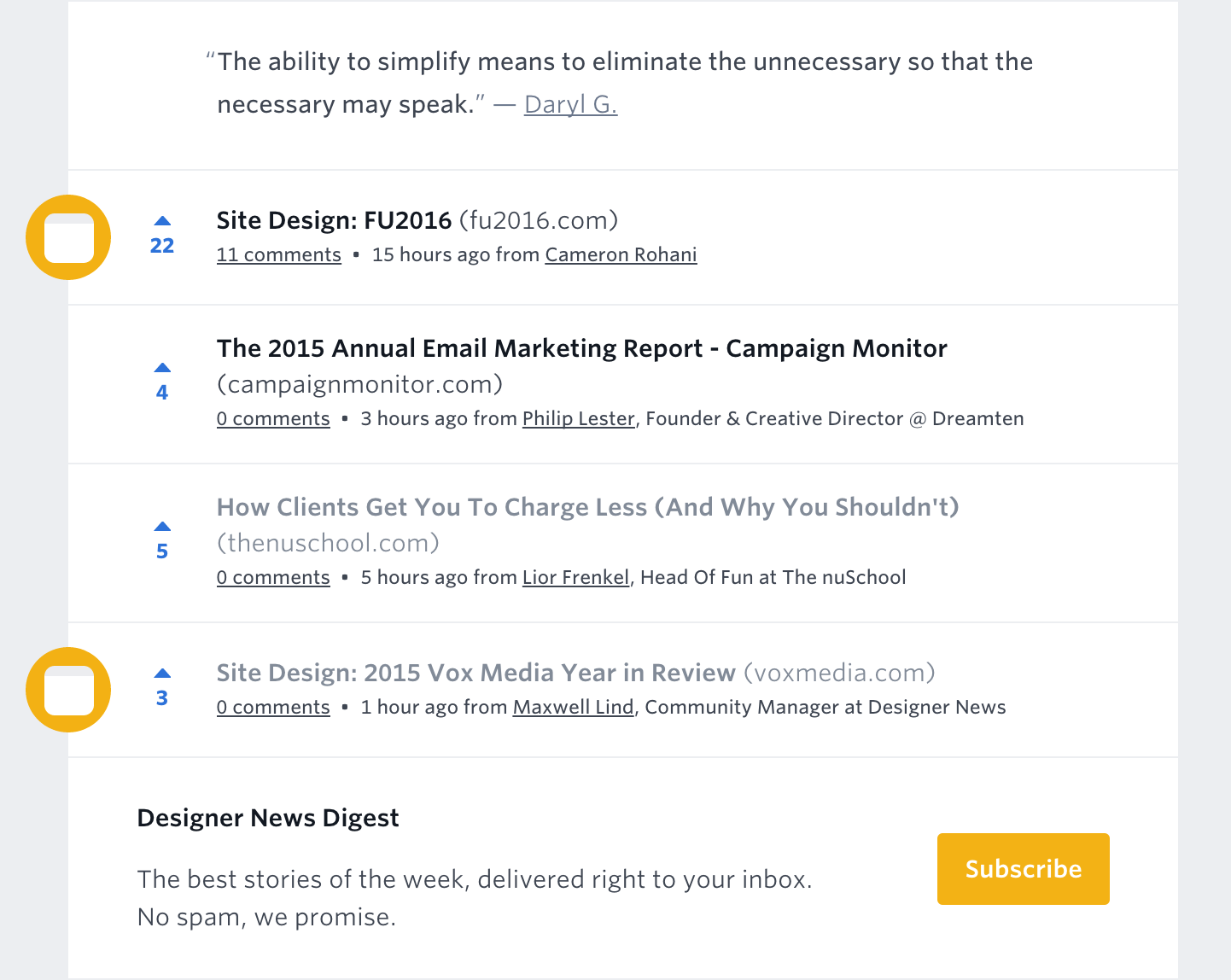 designer news