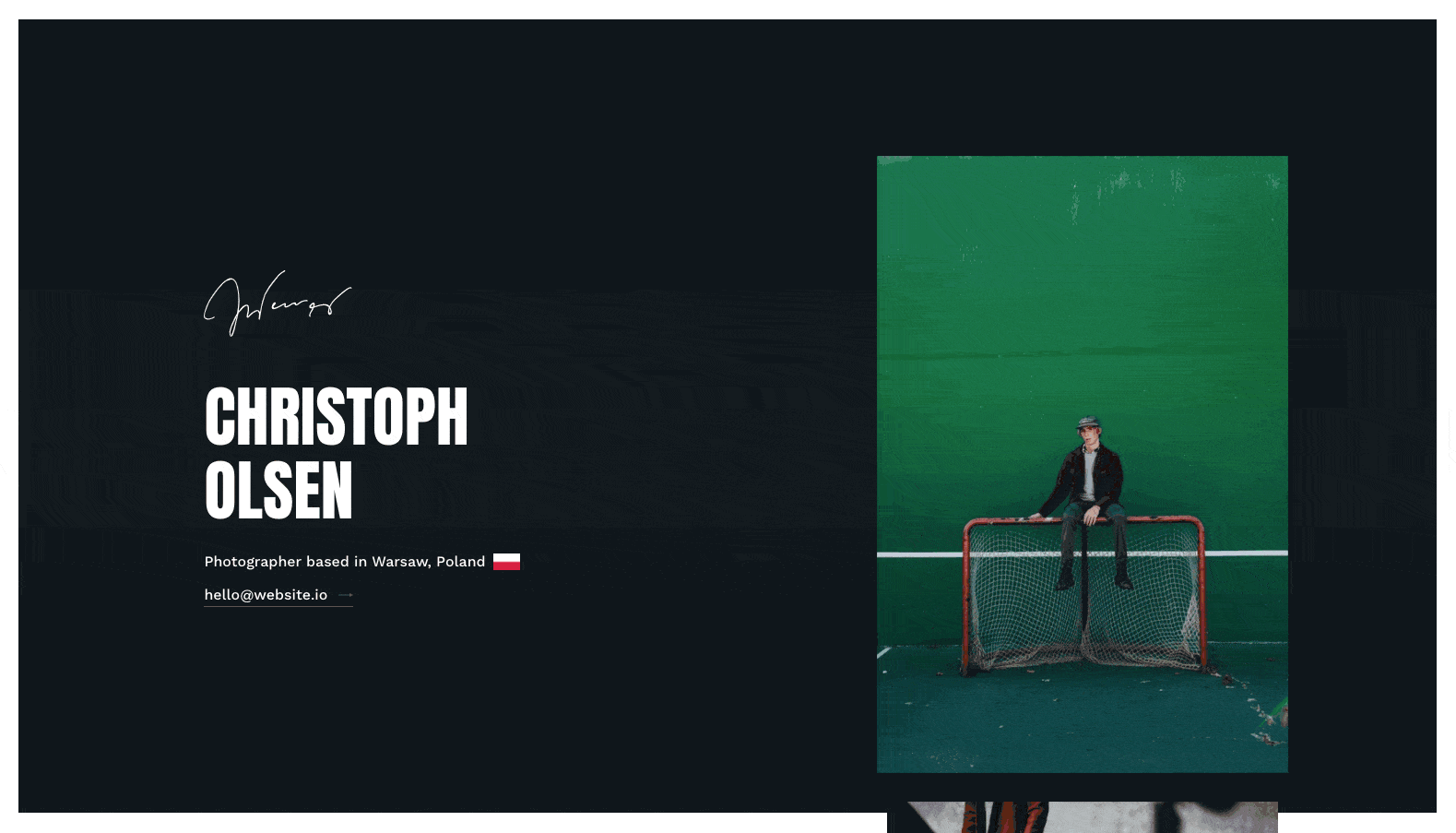shots website portfolio
