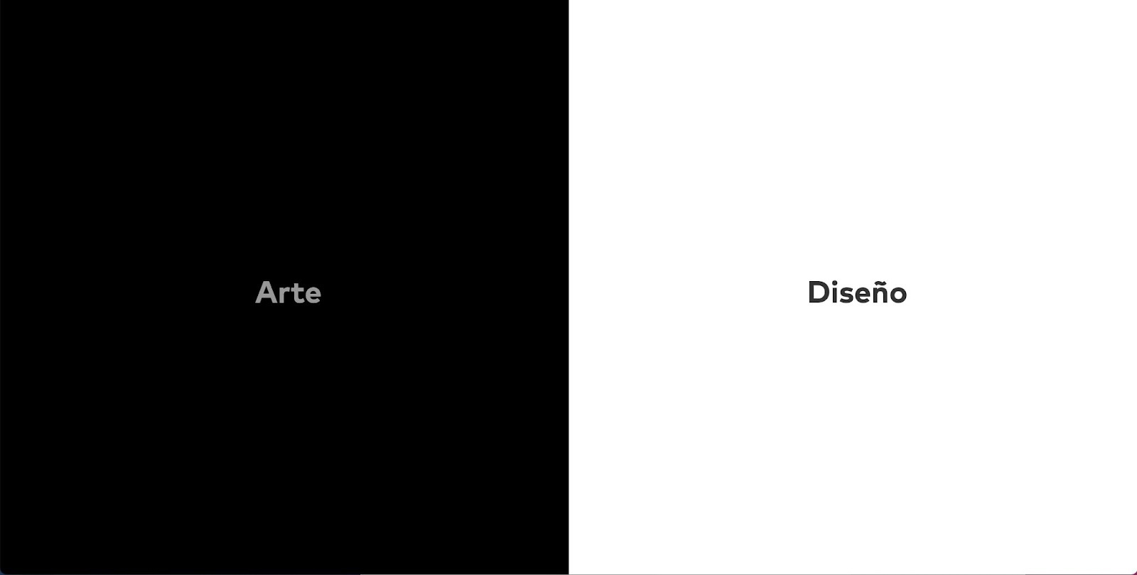 An image of Arte Proyecto's portfolio site.