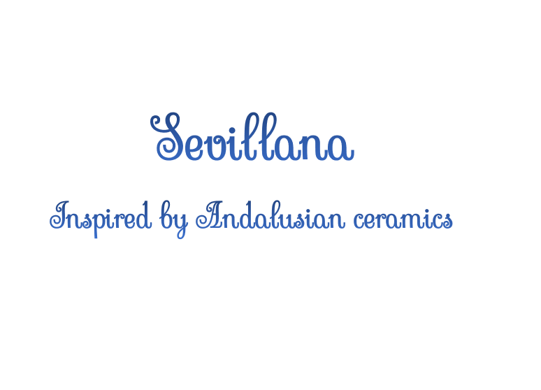 Sevillana font sample